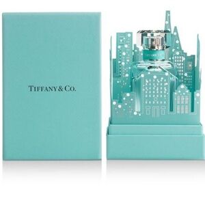 Tiffany -  Limited Edition Skyline Box and Packaging for 1.7 oz Bottle.
